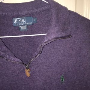 polo ralph lauren quarter zip pullover
